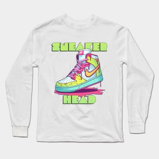 Sneaker Head Long Sleeve T-Shirt